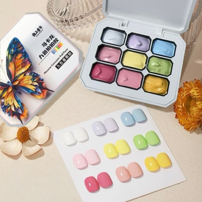 9-Color Solid Nail Polish, Mac - Nail Art Painting ulasan dan harga