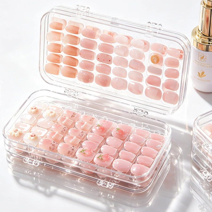 Clear Foldable Press On Nail S - Nail Art Pinterest ulasan dan harga