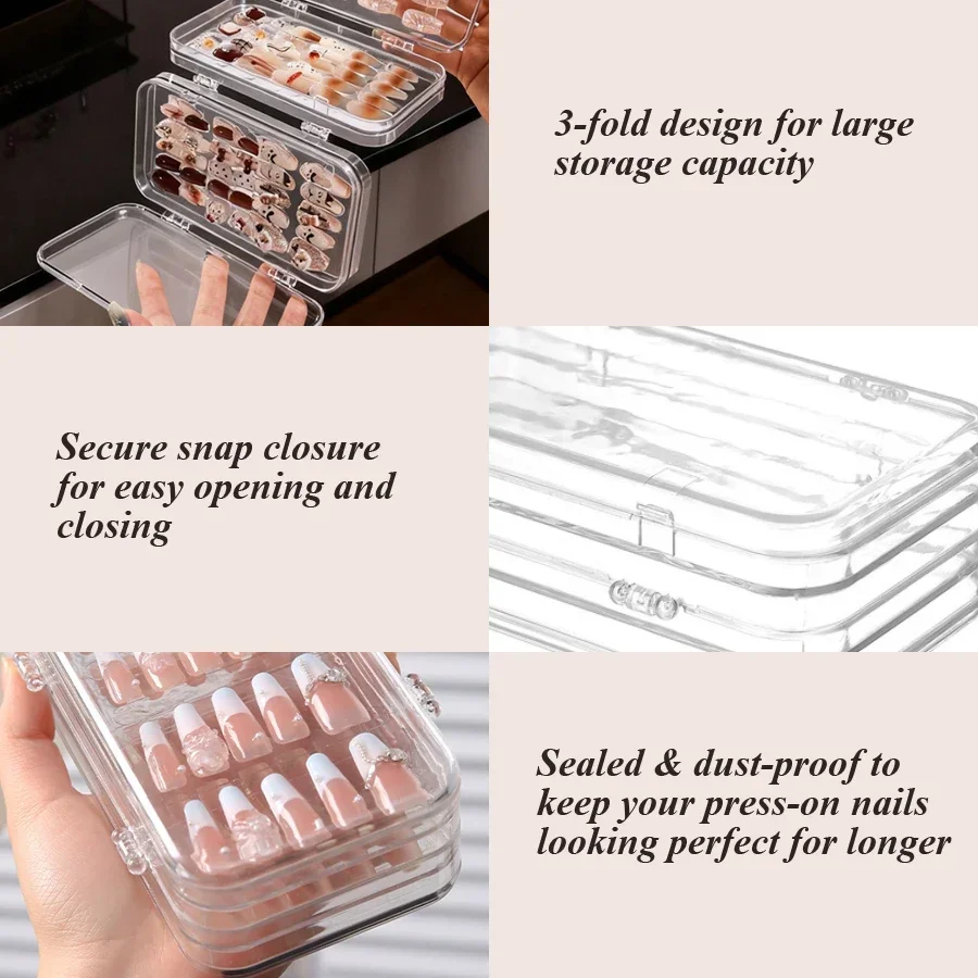 Clear Foldable Press On Nail S - Nail Art Pinterest ulasan dan harga