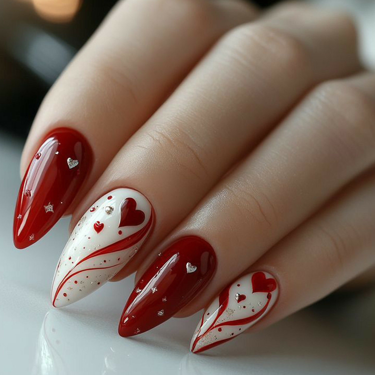 Short Medium fake nails for wo - Nail Art Pink ulasan dan harga