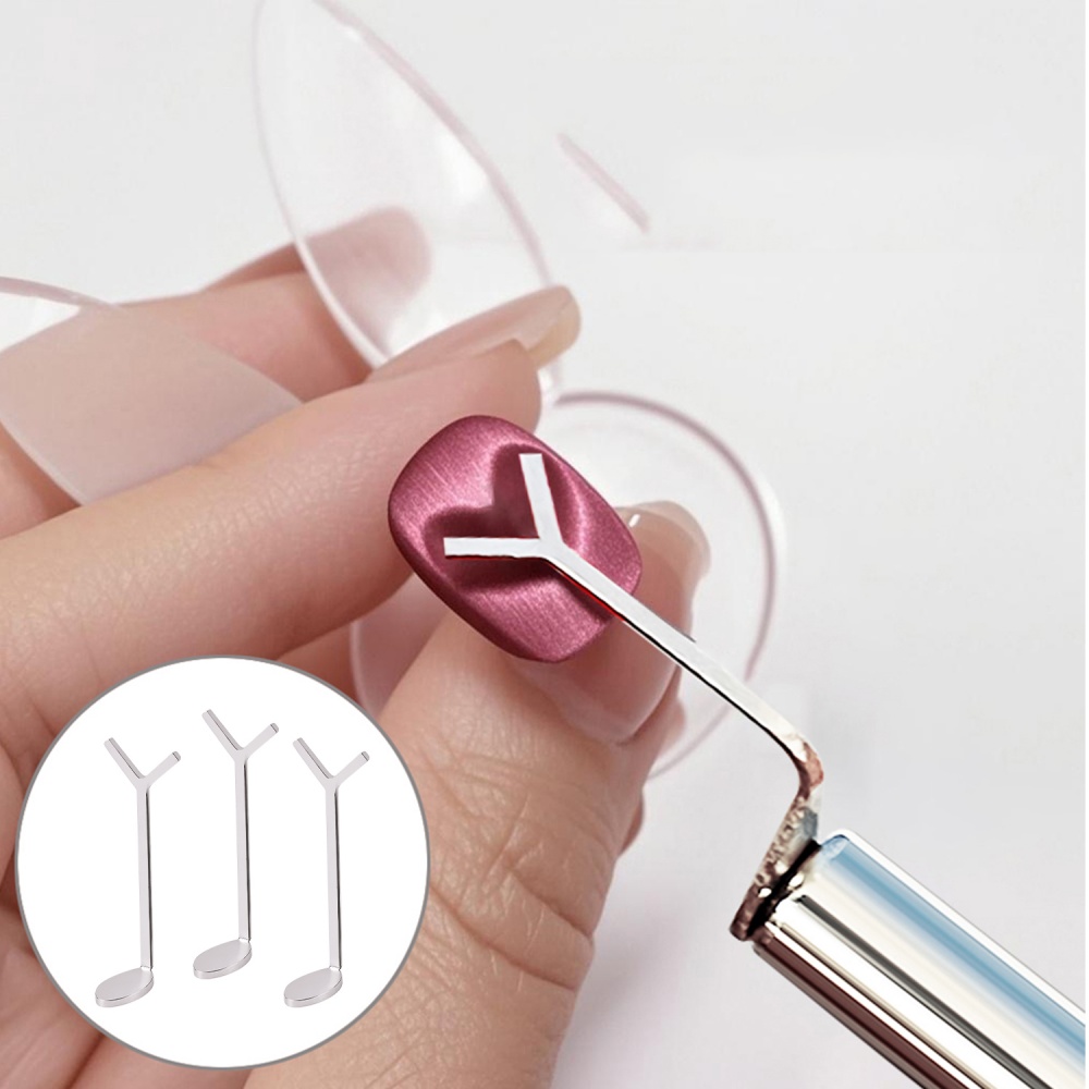 1/2/3/4pcs Y-Shaped Heart Cat  - Nail Gel Polish Set ulasan dan harga