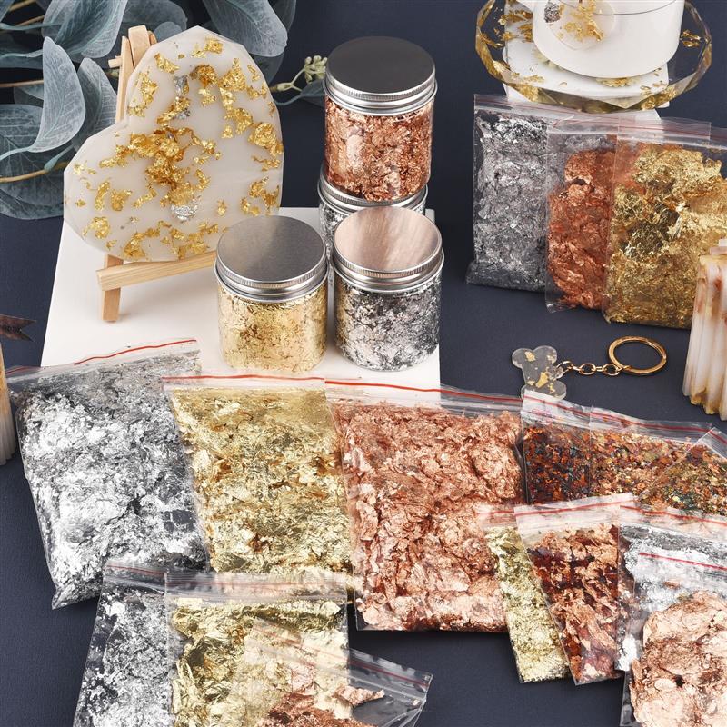 1/2/3/5/10g Imitation Gold Sli - Nail Foil Transfer ulasan dan harga