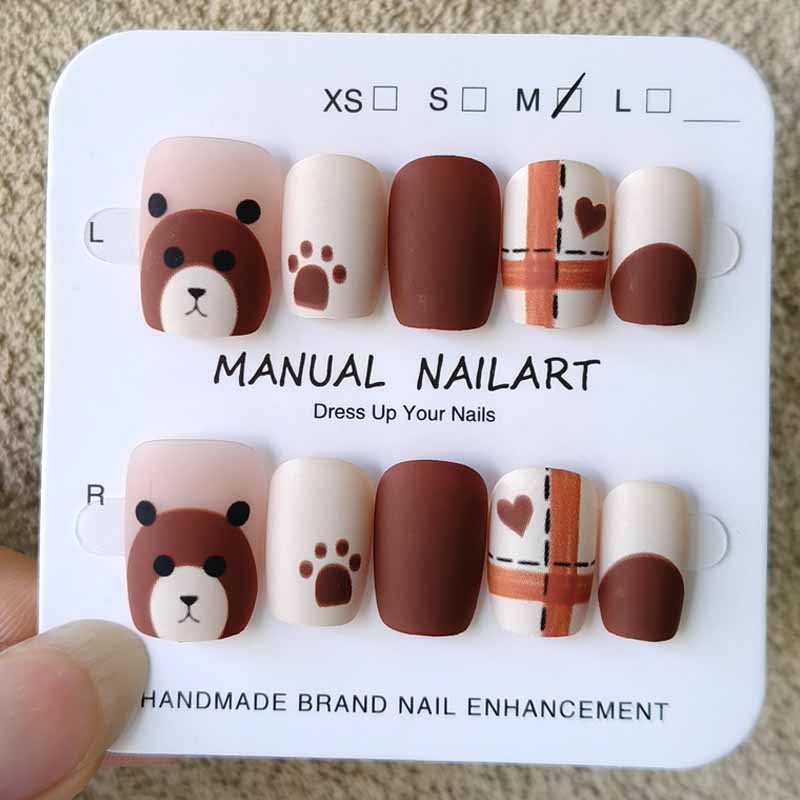 10Pcs Autumn and Winter Nail A - Nail Art Painting ulasan dan harga