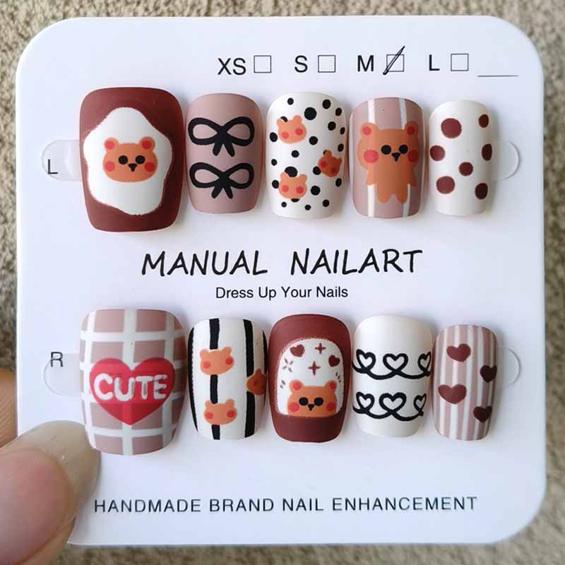 10Pcs Autumn and Winter Nail A - Nail Art Painting ulasan dan harga