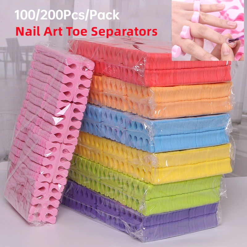 100,200pcs/Pack Nail Art Toe S - Nail Art Pinterest ulasan dan harga