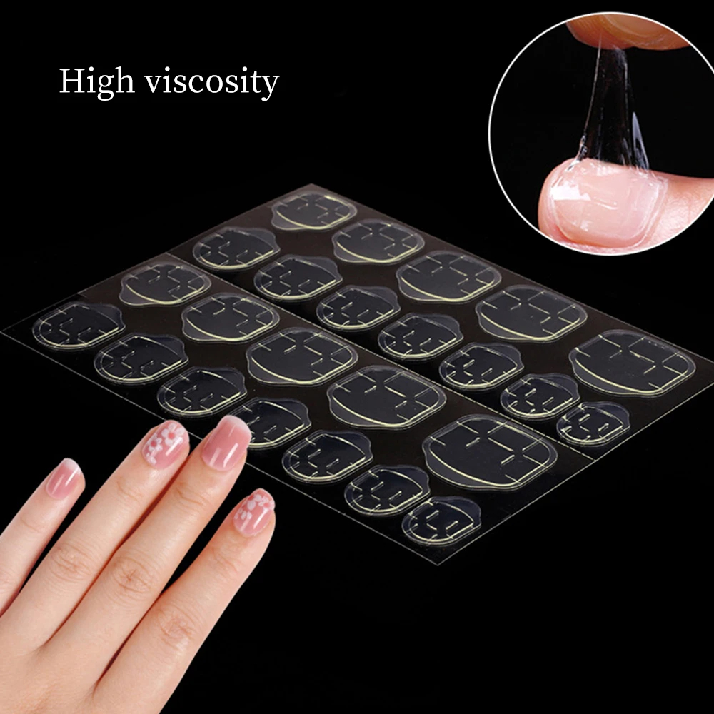 Double Side Nail Jelly Glue Tr - Striping Tape Nail ulasan dan harga