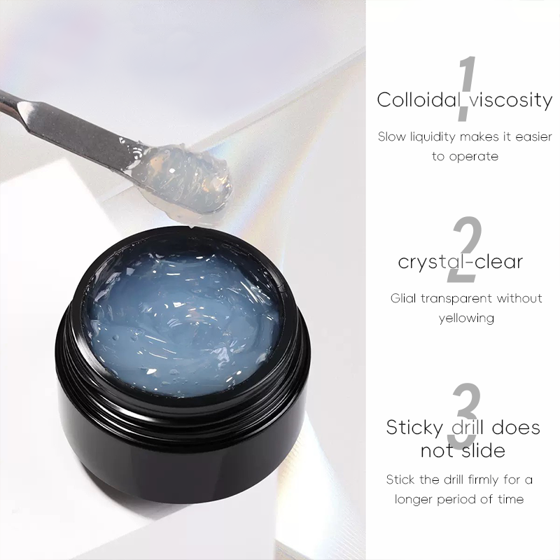 5ml 3D Clear Nail Gel Mirror P - Nail Art Painting ulasan dan harga