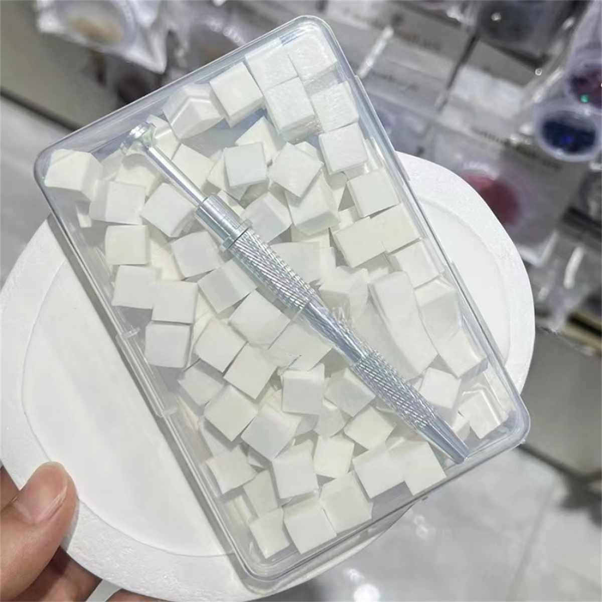 1set 100pcs Nail Care Gradual  - Nail Art Pinterest ulasan dan harga