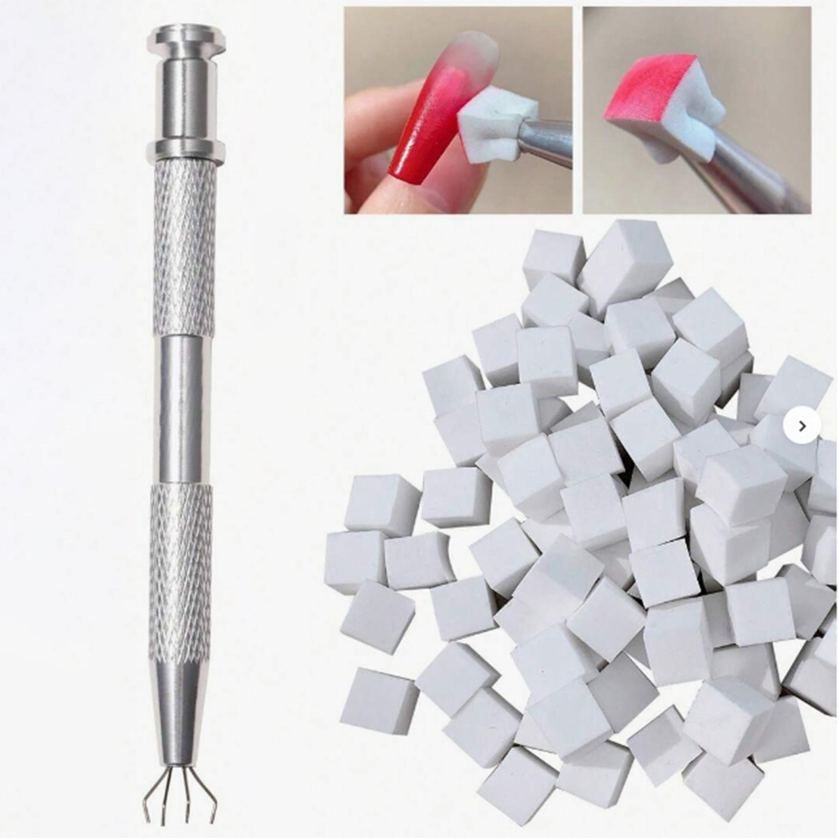 1set 100pcs Nail Care Gradual  - Nail Art Pinterest ulasan dan harga