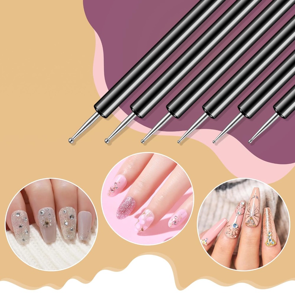 Double Ended Nail Art Dotting  - Nail Gel Polish Set ulasan dan harga