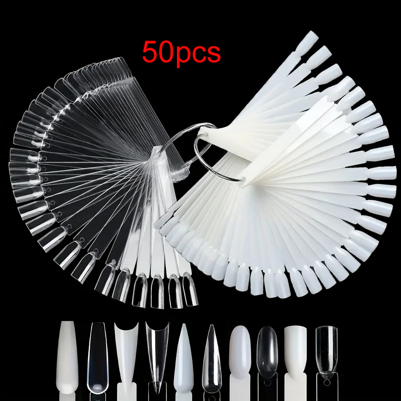 50 Nail Sample Sticks with Rin - Nail Art Pinterest ulasan dan harga