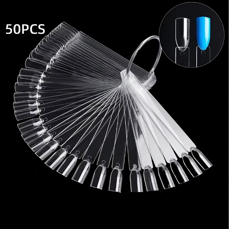 50 Nail Sample Sticks with Rin - Nail Art Pinterest ulasan dan harga