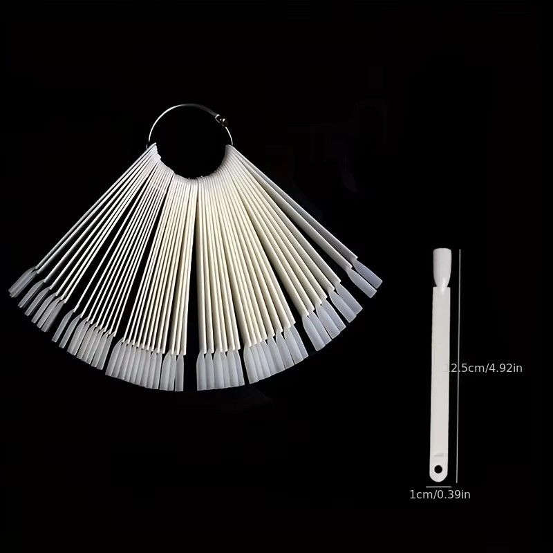 50 Nail Sample Sticks with Rin - Nail Art Pinterest ulasan dan harga
