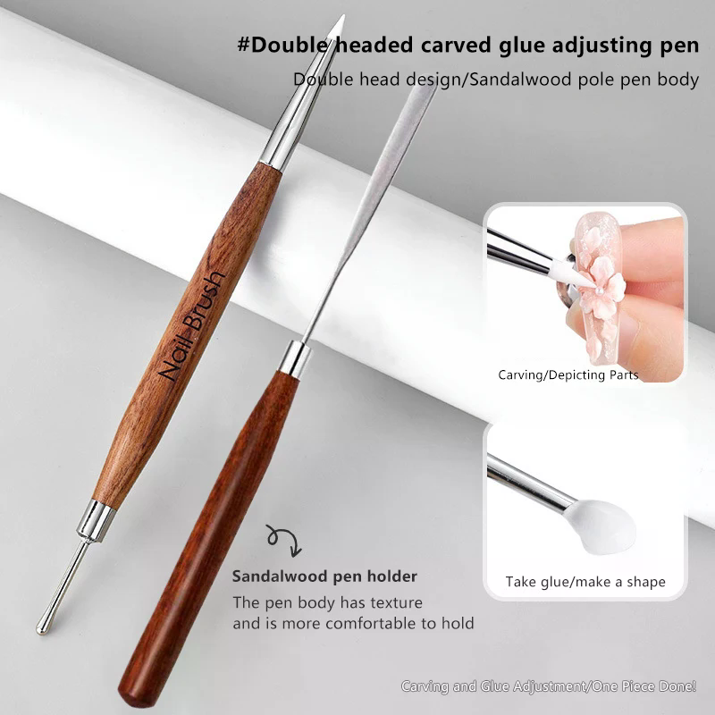 2Pcs Double Ended Silicone Dot - Nail Art Dotting Tool ulasan dan harga