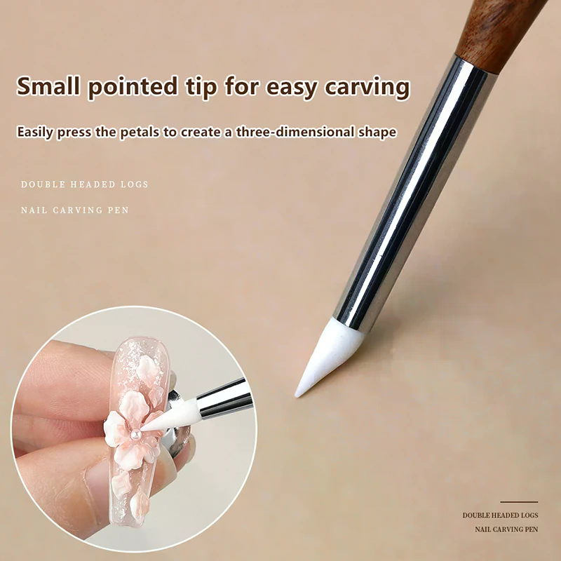 2Pcs Double Ended Silicone Dot - Nail Art Dotting Tool ulasan dan harga