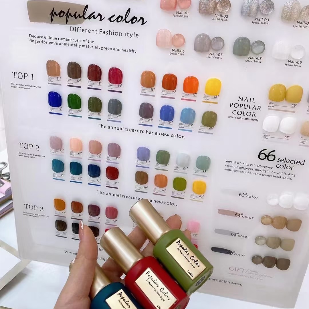 LADAI 66 Colors New Trend Whol - Nail Gel Polish Set ulasan dan harga