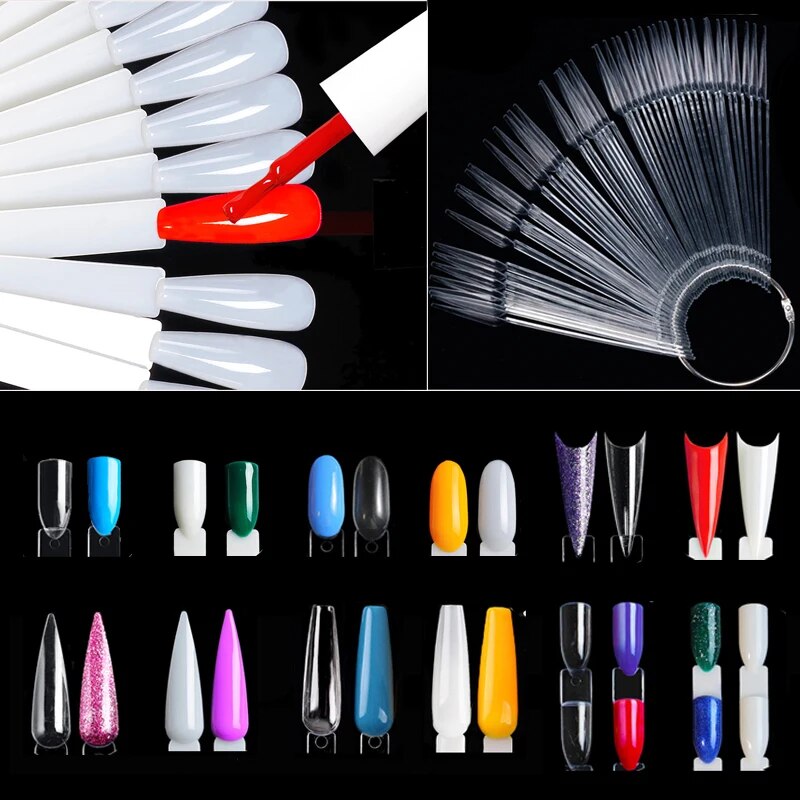 Nail Display Sticks Clear Natu - Nail Art Pinterest ulasan dan harga